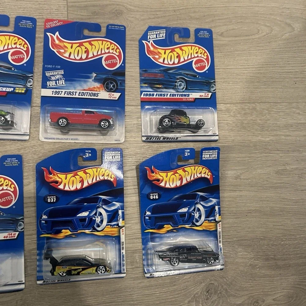 Hot Wheels Lot Of 8 Ford Cars Diecast 1:64 NIB